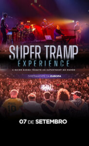 SUPER TRAMP experience no TEATRO QUALISTAGE