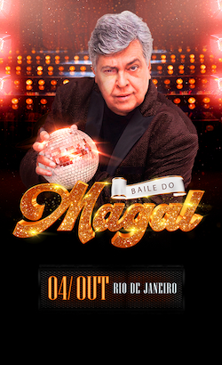 Sidney Magal apresenta "Baile do Magal" no TEATRO QUALISTAGE