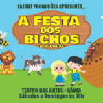 A FESTA DOS BICHOS O MUSICAL no Teatro dos 4