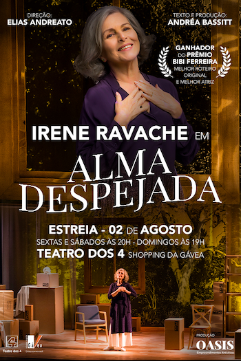 ALMA DESPEJADA no Teatro dos 4