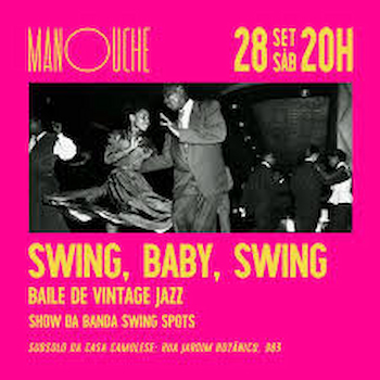 Baile vintage com a banda Swing Spots