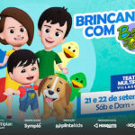 Brincando com Bento e Totó no TEATRO MULTIPLAN