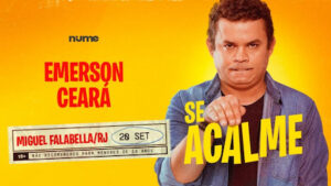 Emerson Ceará no TEATRO MIGUEL FALABELLA