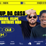 Felipe Ferreira, Jeffinho Farias e Matheud MAD - TEATRO CÂNDIDO MENDES