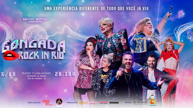 GONGADA DRAG no Teatro Clara Nunes