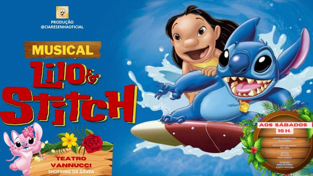 LILO E STITCH - MUSICAL NO TEATRO VANNUCCI