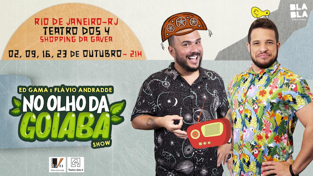 NO OLHO DA GOIABA no Teatro dos Quatro