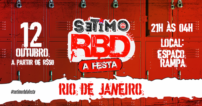 O SÉTIMO RBD - A FESTA - RIO DE JANEIRO 12 DE OUTUBRO DE 2024 no Rampa