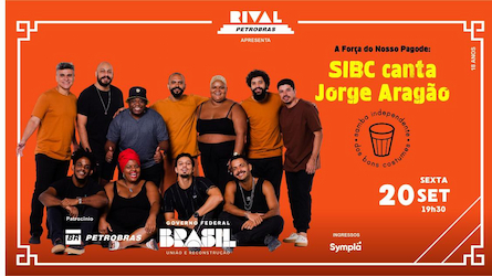 SIBC CANTA JORGE ARAGÃO NO TEATRO RIVAL PETROBRAS