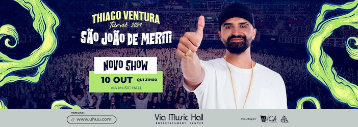 Thiago Ventura na VIA MUSIC HALL