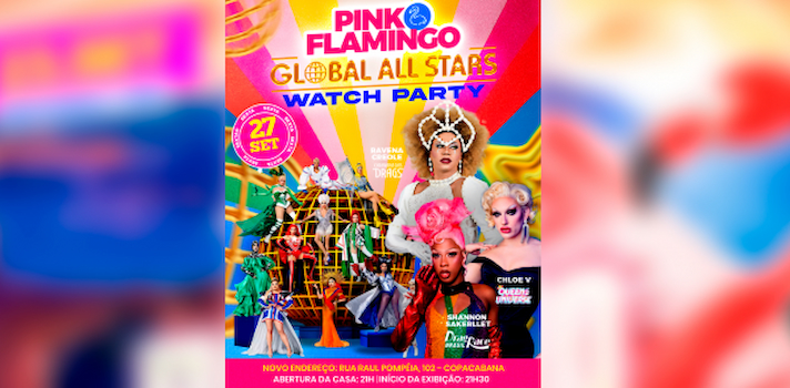 Watch Party Global All Stars - 27 de Setembro