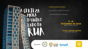 A certeza mora d’outro lado da rua no TEATRO CÂNDIDO MENDES