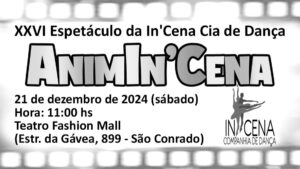 ANIMIN'CENA no TEATRO FASHION MALL - RJ