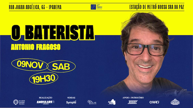 Antônio Fragoso no TEATRO CÂNDIDO MENDES