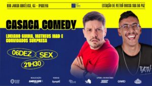 Matheus MAD e convidados surpresa no TEATRO CÂNDIDO MENDES