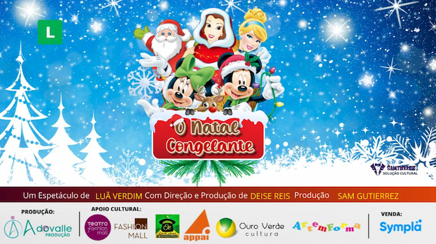 Natal Congelante do Mickey no TEATRO FASHION MALL - RJ