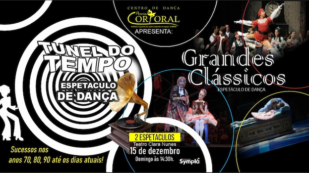 Túnel do tempo e Grandes Clássicos no Teatro Clara Nunes