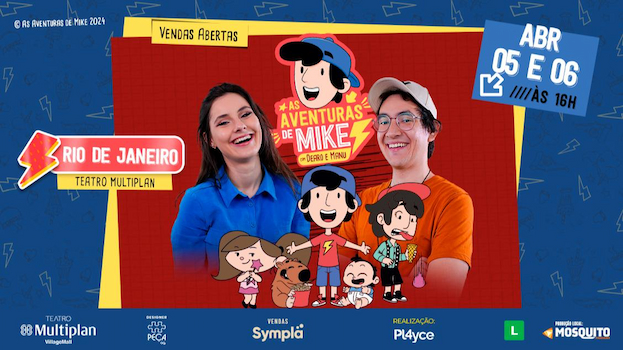 AS AVENTURAS DE MIKE NO TEATRO MULTIPLAN