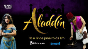 Aladdin no Teatro Brigitte Blair