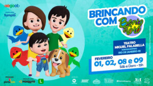 "BRINCANDO COM BENTO E TOTÓ" NO TEATRO MIGUEL FALABELLA