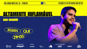 Gabe Brandão no TEATRO CÂNDIDO MENDES