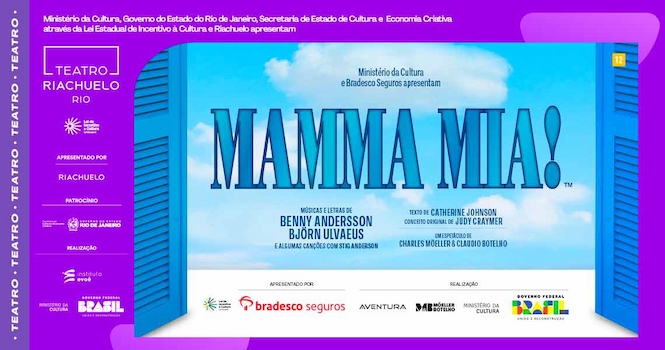 Mamma Mia! no Teatro Riachuelo - RJ