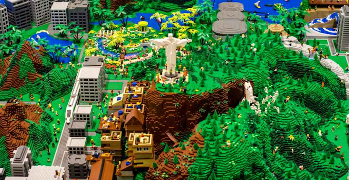 Maquete de LEGO