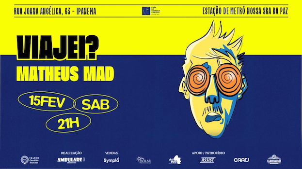 Matheus MAD no TEATRO CÂNDIDO MENDES