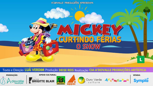 Mickey Curtido Férias - o show no Teatro Brigitte Blair