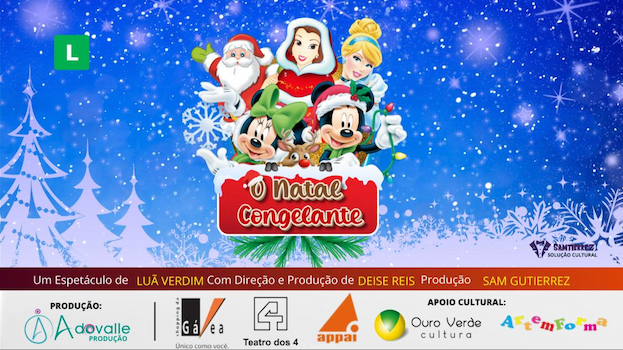 O NATAL CONGELANTE DO MICKEY - Teatro dos 4