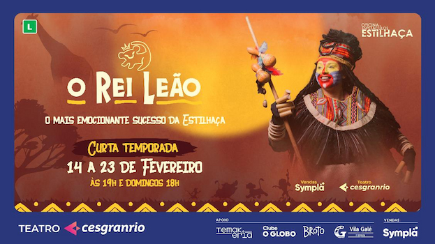 REI LEÃO no Teatro Cesgranrio