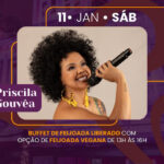 SAMBA & FEIJOADA COM PRISCILA GOUVÊA NO RIO SCENARIUM