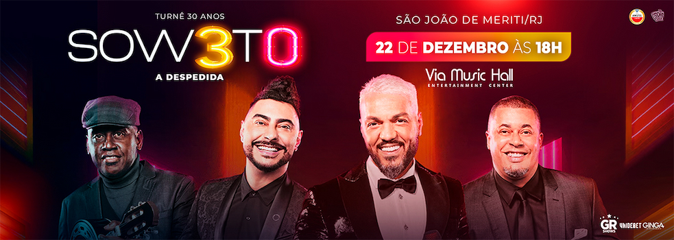 Soweto 30 Anos na VIA MUSIC HALL