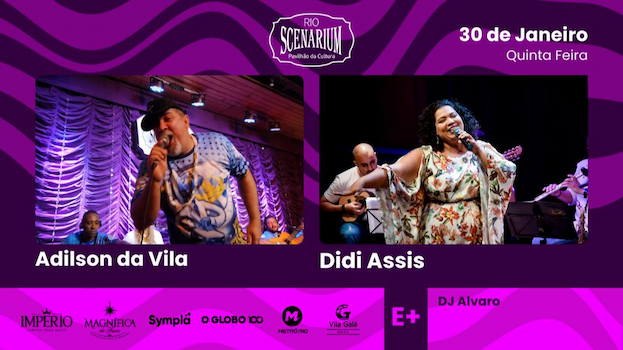 ADILSON DA VILA NO RIO SCENARIUM |