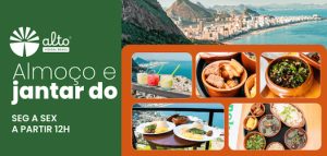 ALMOÇO E JANTAR COM MÚSICA AMBIENTE NO ALTO VIDIGAL BRASIL