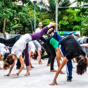 Aulas de capoeira para iniciantes