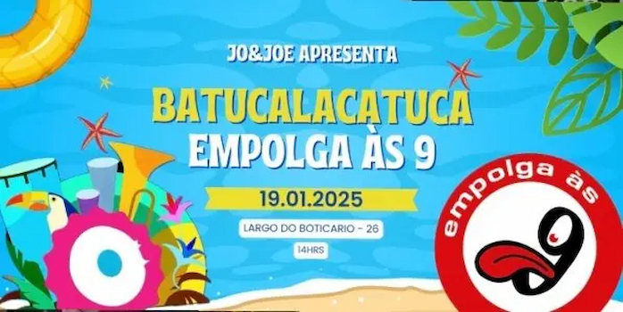 CarnaJoe com Batucalacatuca e Empolga às 9