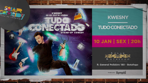 KWESNY - TUDO CONECTADO no Teatro Solar de Botafogo