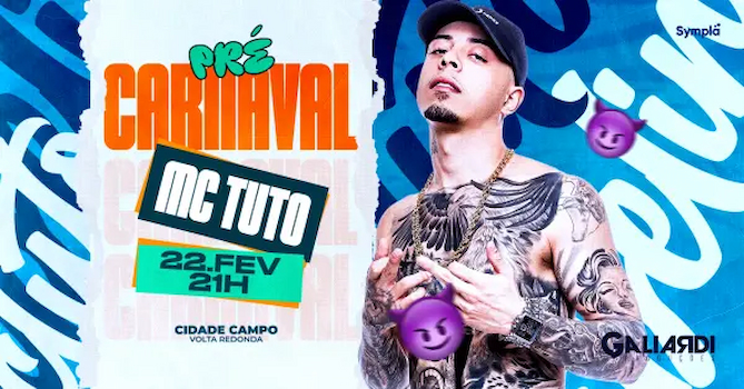 Pré carnaval com Mc Tuto