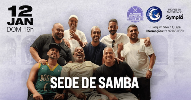 SEDE DE SAMBA - BECO DO RATO