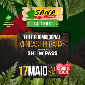 Sana Reggae Festival 14 anos