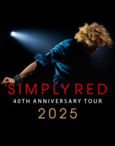 Simply Red – 40th Anniversary Tour 2025 na FARMASI ARENA