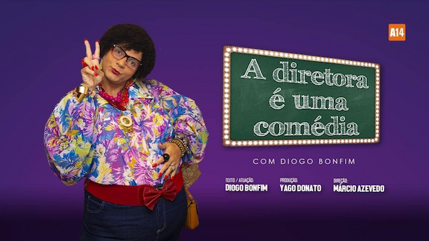 A DIRETORA É UMA COMÉDIA na Del'Art - Teatros da Barra