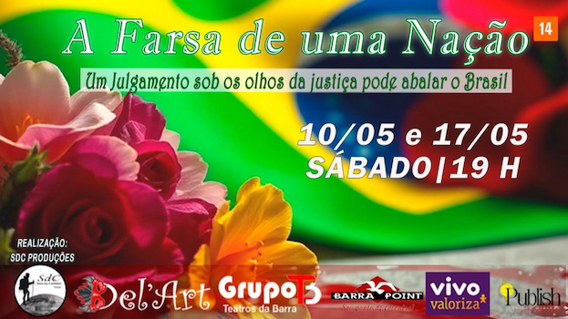 A FARSA DE UMA NAÇÃO no Cine Teatro - Teatros da Barra