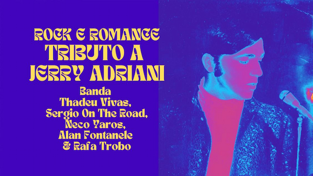 Rock e Romance – Tributo a Jerry Adriani no Teatro Brigitte Blair