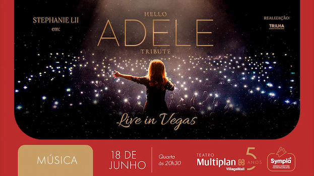 ADELE HELLO TRIBUTE NO TEATRO MULTIPLAN