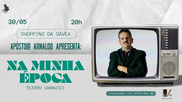 Apóstolo Arnando Na MINHA ÉPOCA NO TEATRO VANNUCCI