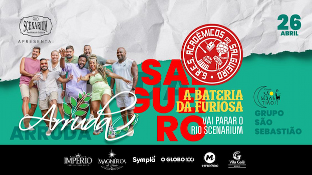 BATERIA DO SALGUEIRO NO RIO SCENARIUM