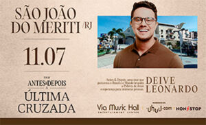 Deive Leonardo no VIA MUSIC HALL