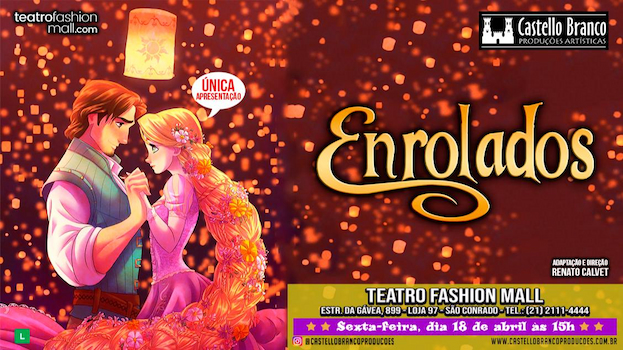 ENROLADOS no TEATRO FASHION MALL - RJ
